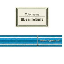 Load image into Gallery viewer, Blue Millefeuille 13mm