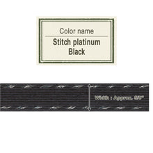Load image into Gallery viewer, Stitch Platinum Black 15mm