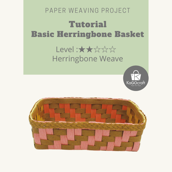 Basic Herringbone Basket Herringbone Weave