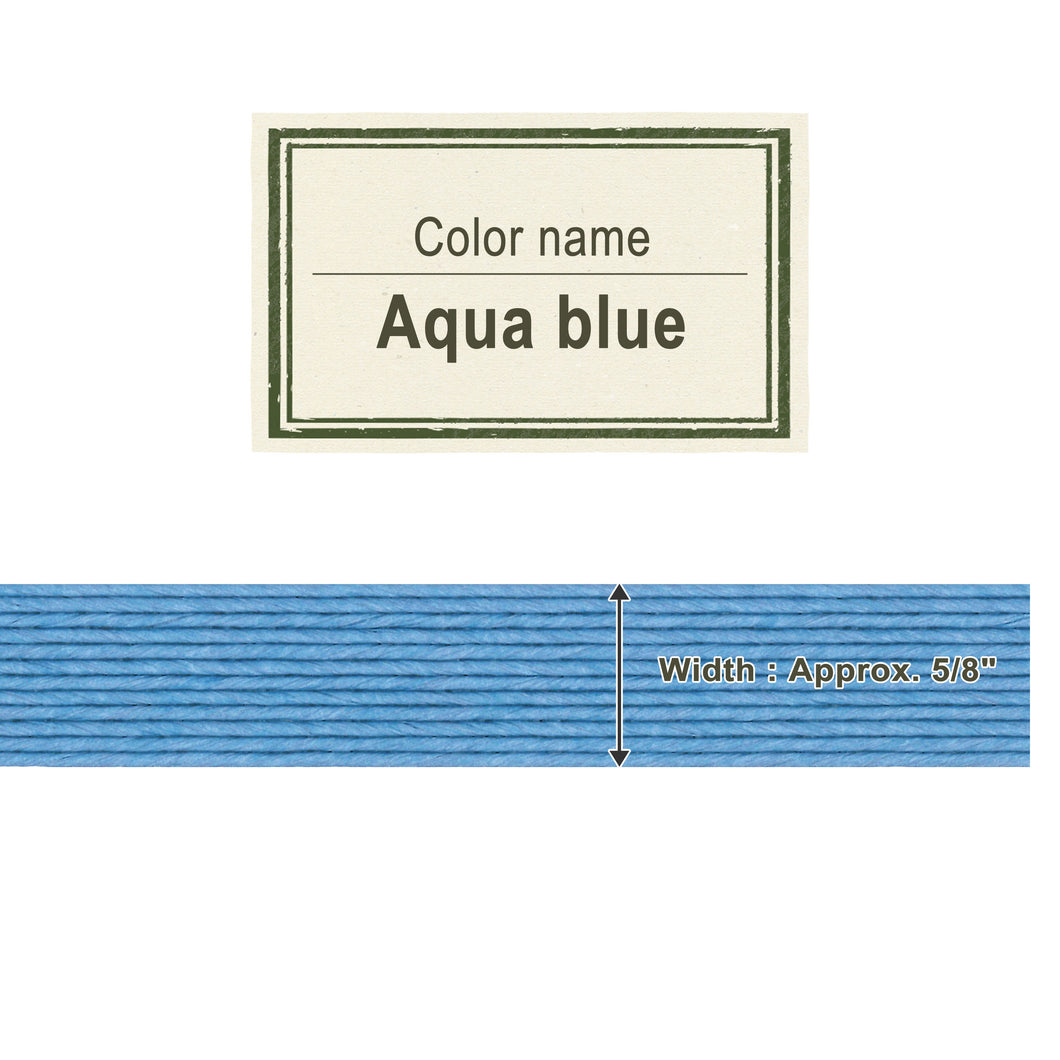 Aqua Blue 15mm