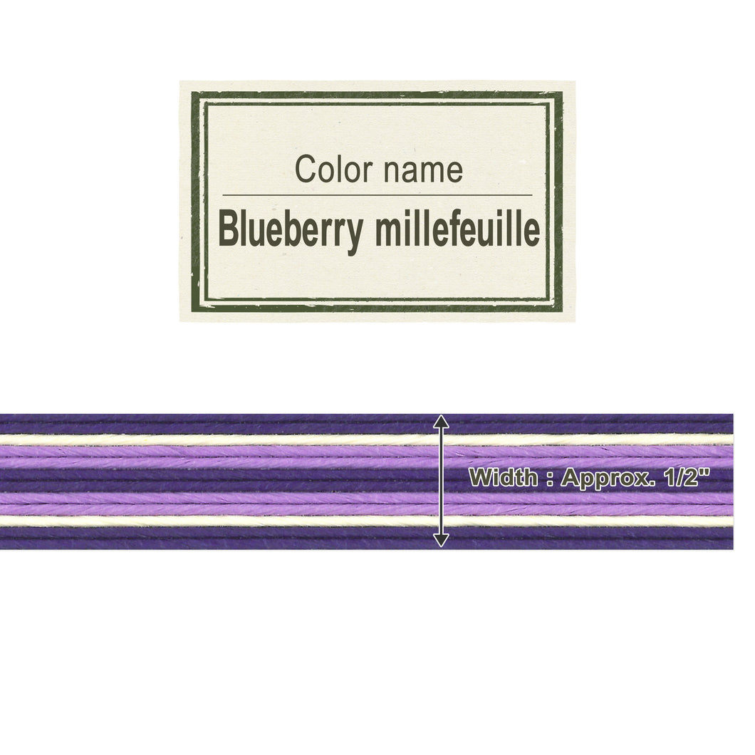 Blueberry Millefeuille 13mm