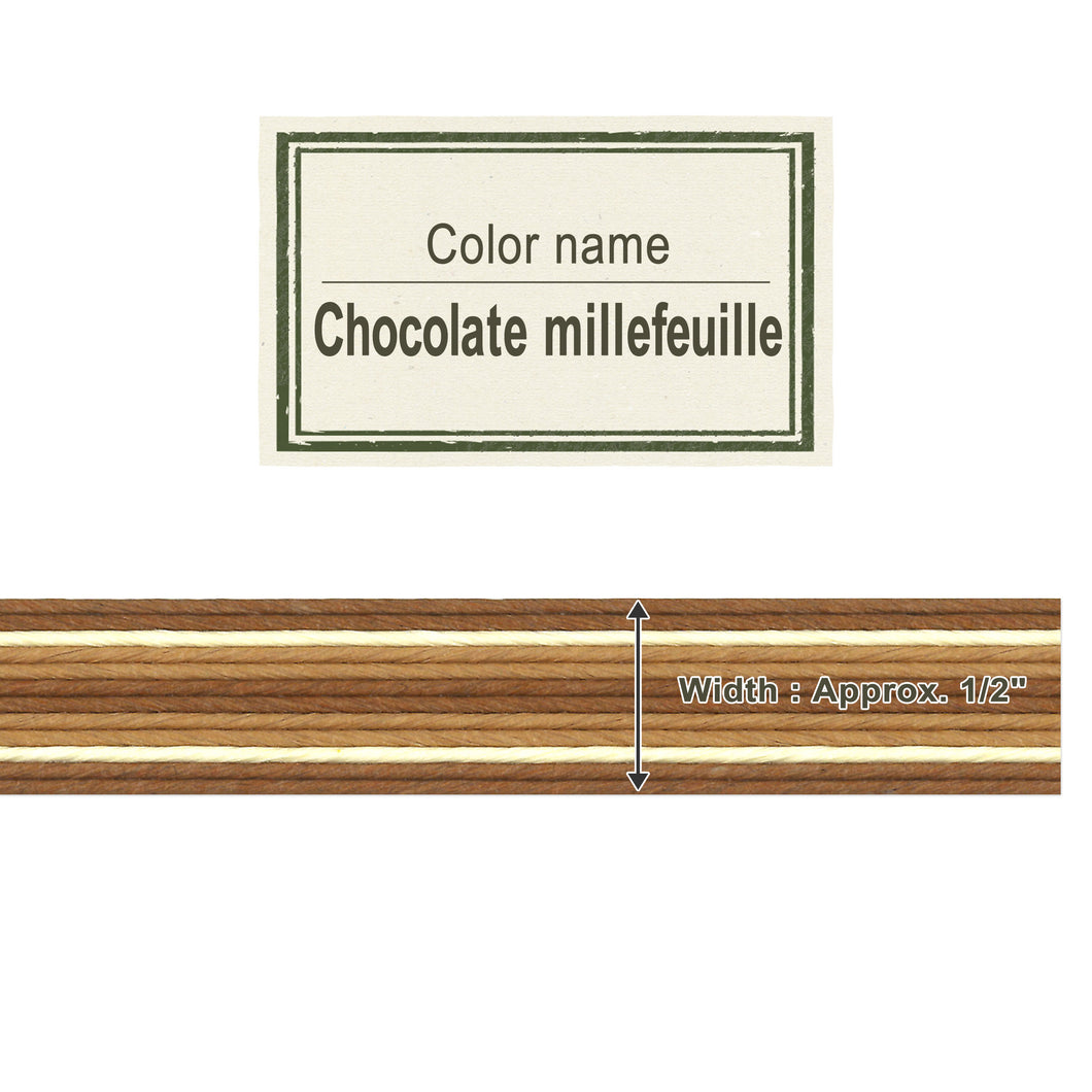 Chocolate Millefeuille 13mm