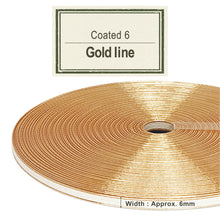 Load image into Gallery viewer, Coated Craftband - Gold Line

