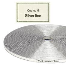 Load image into Gallery viewer, Coated Craftband - Silver Line
