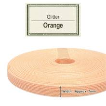 Load image into Gallery viewer, Orange 7mm [Glitter]
