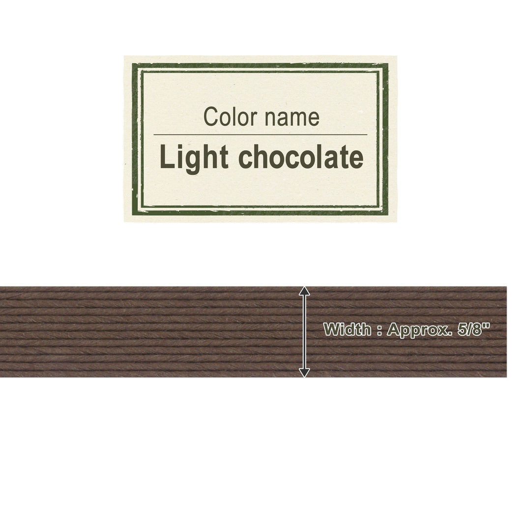 Light Chocolate  15mm