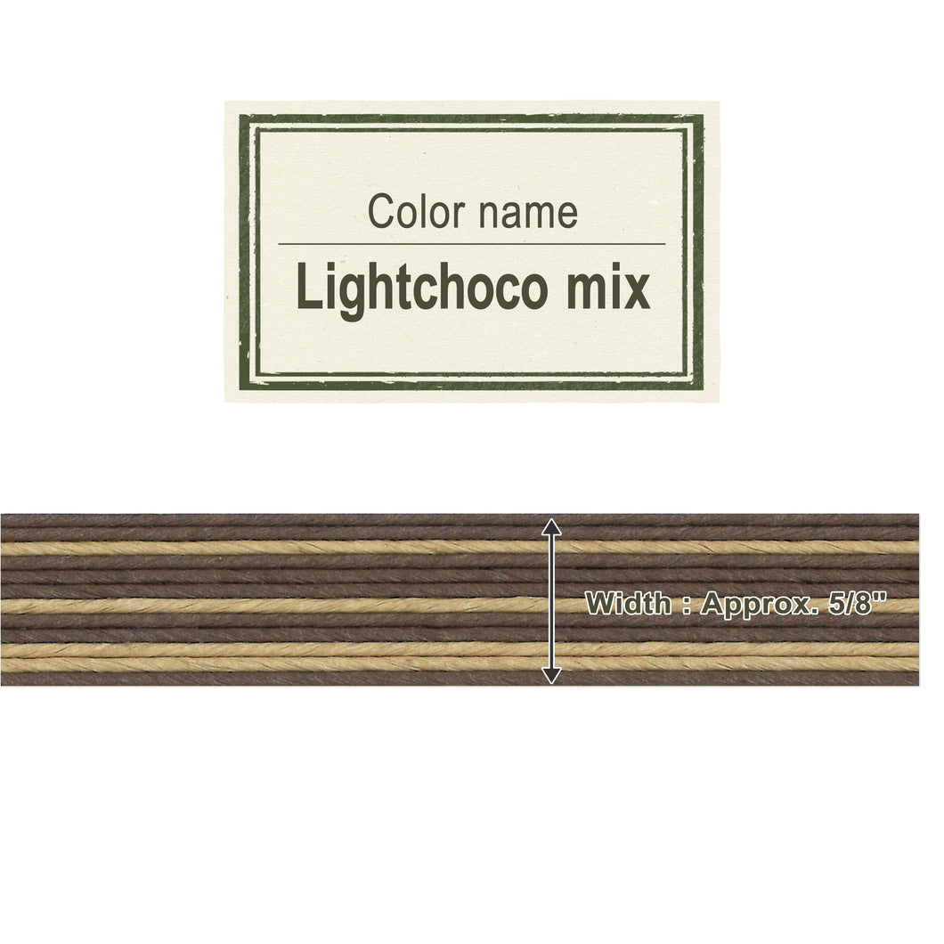Light Chocolate MIX 15mm