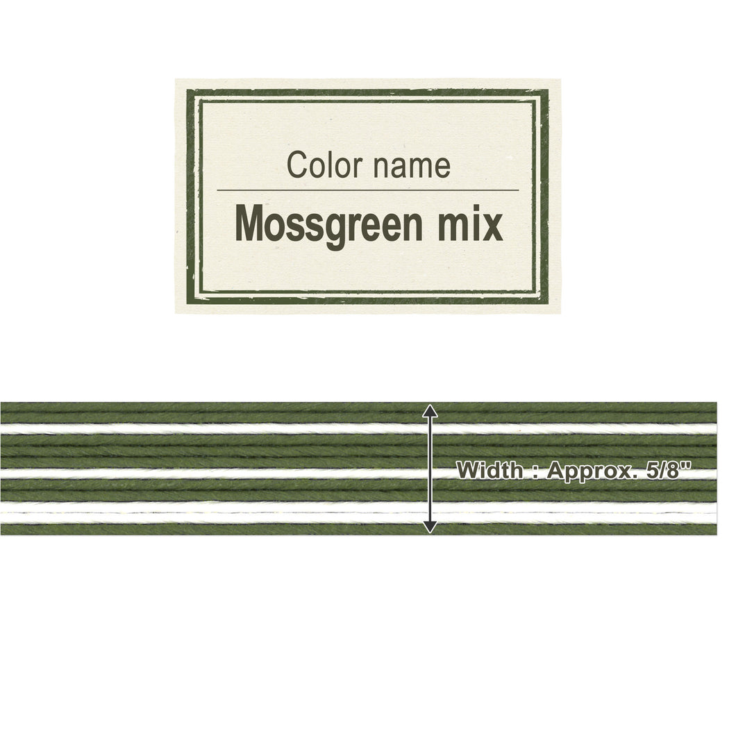 Moss Green Mix15mm
