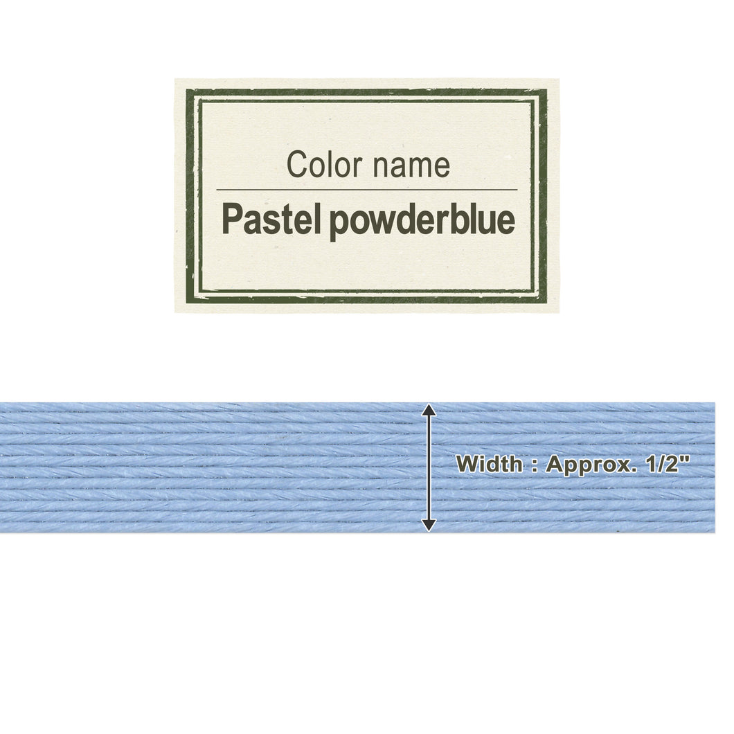 Pastel Powder Blue 13mm