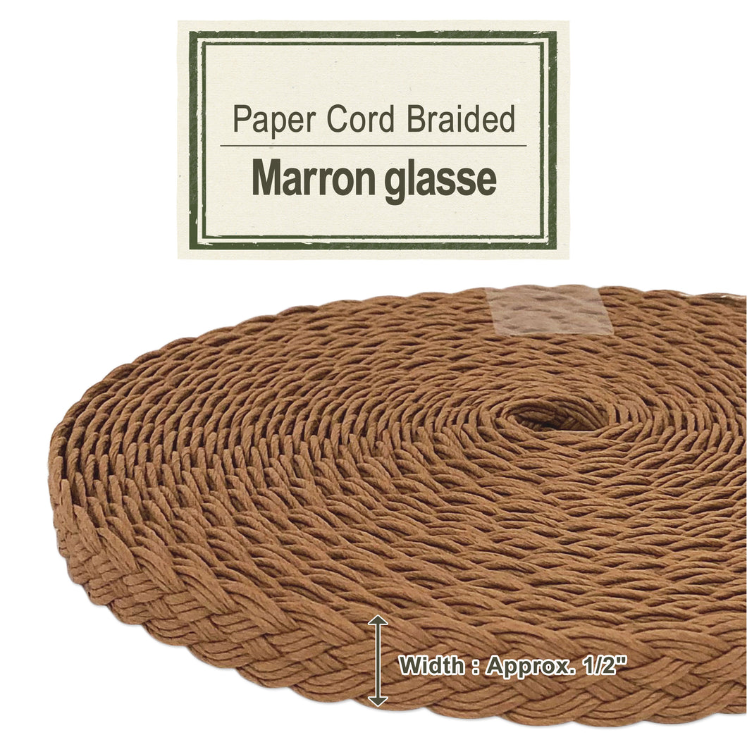 Marron Glacé 14mm [Paper Cord Braided]