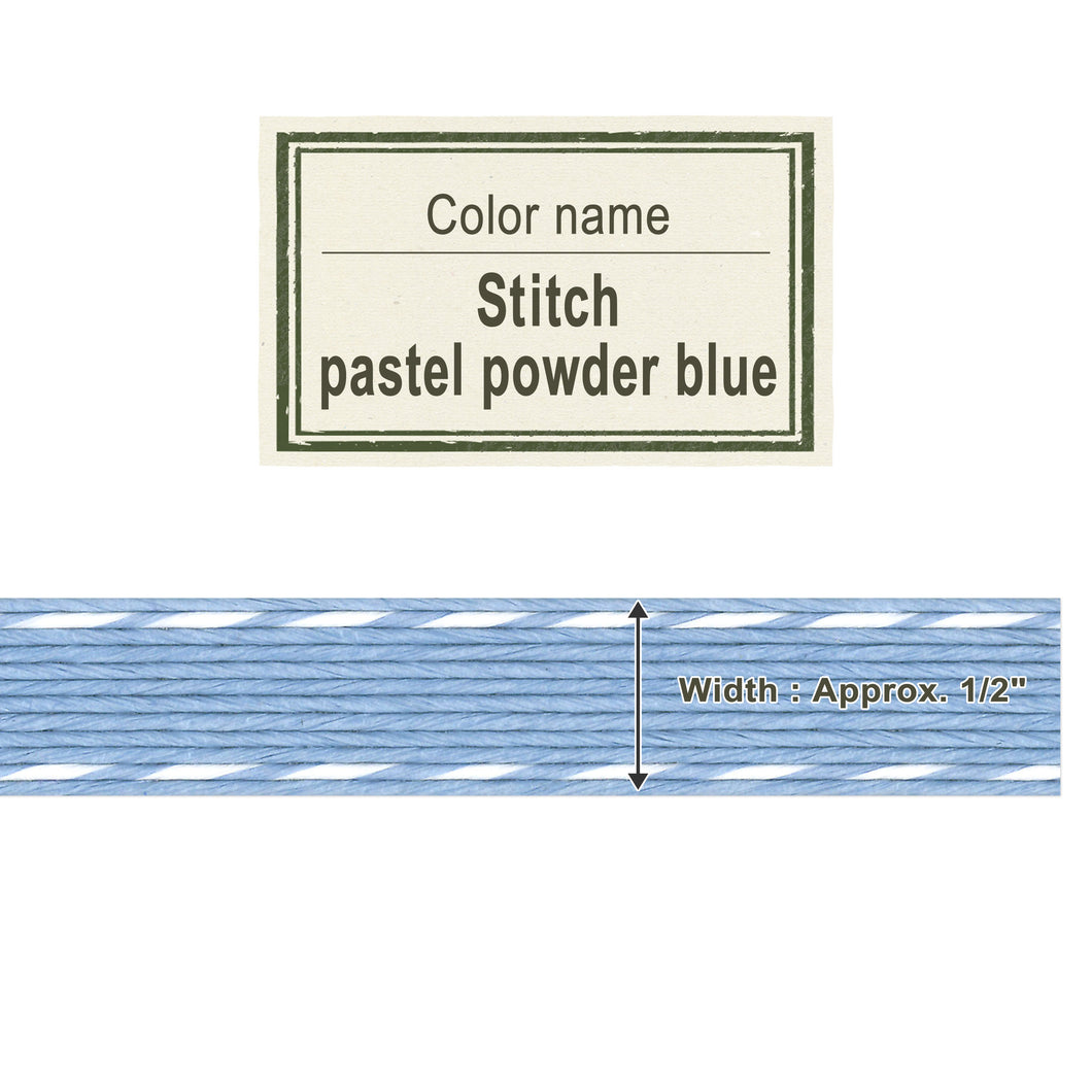 Stitch Pastel Powder Blue   13mm