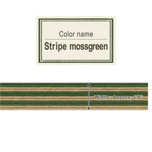 Load image into Gallery viewer, Stripe Moss Green  15mm
